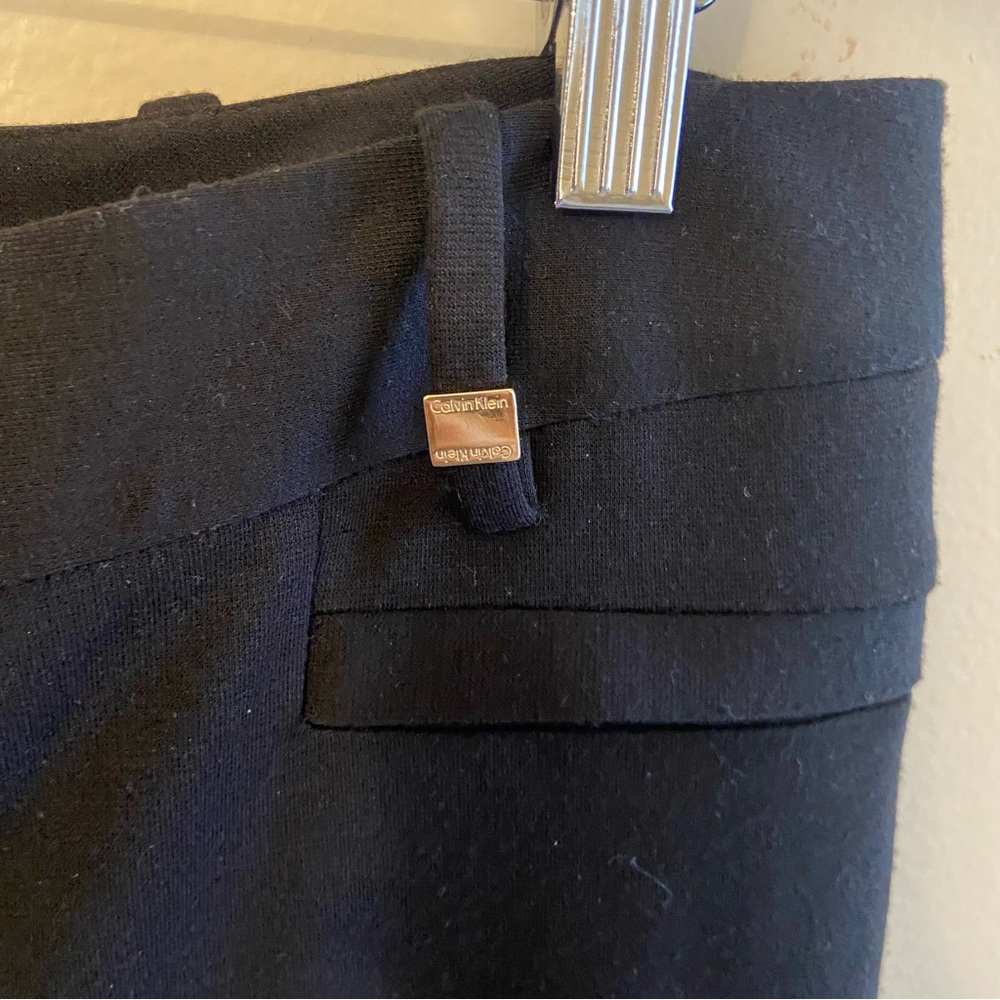 NWT Calvin Klein Black Women's Pants - Picture 2 of 6